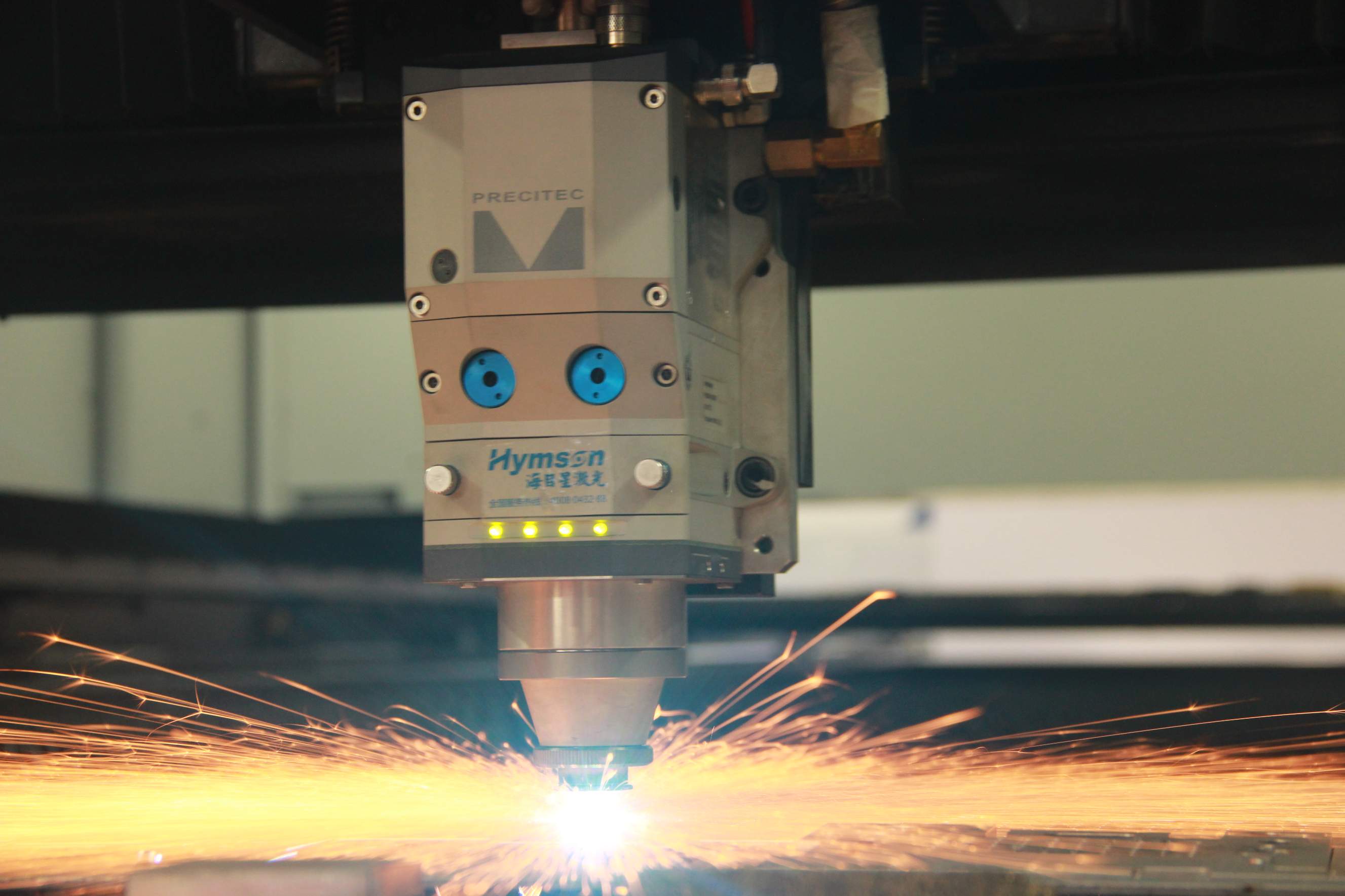 Hymson dài 15 mét dòng HF - Máy cắt laser sợi quang kích thước cực lớn