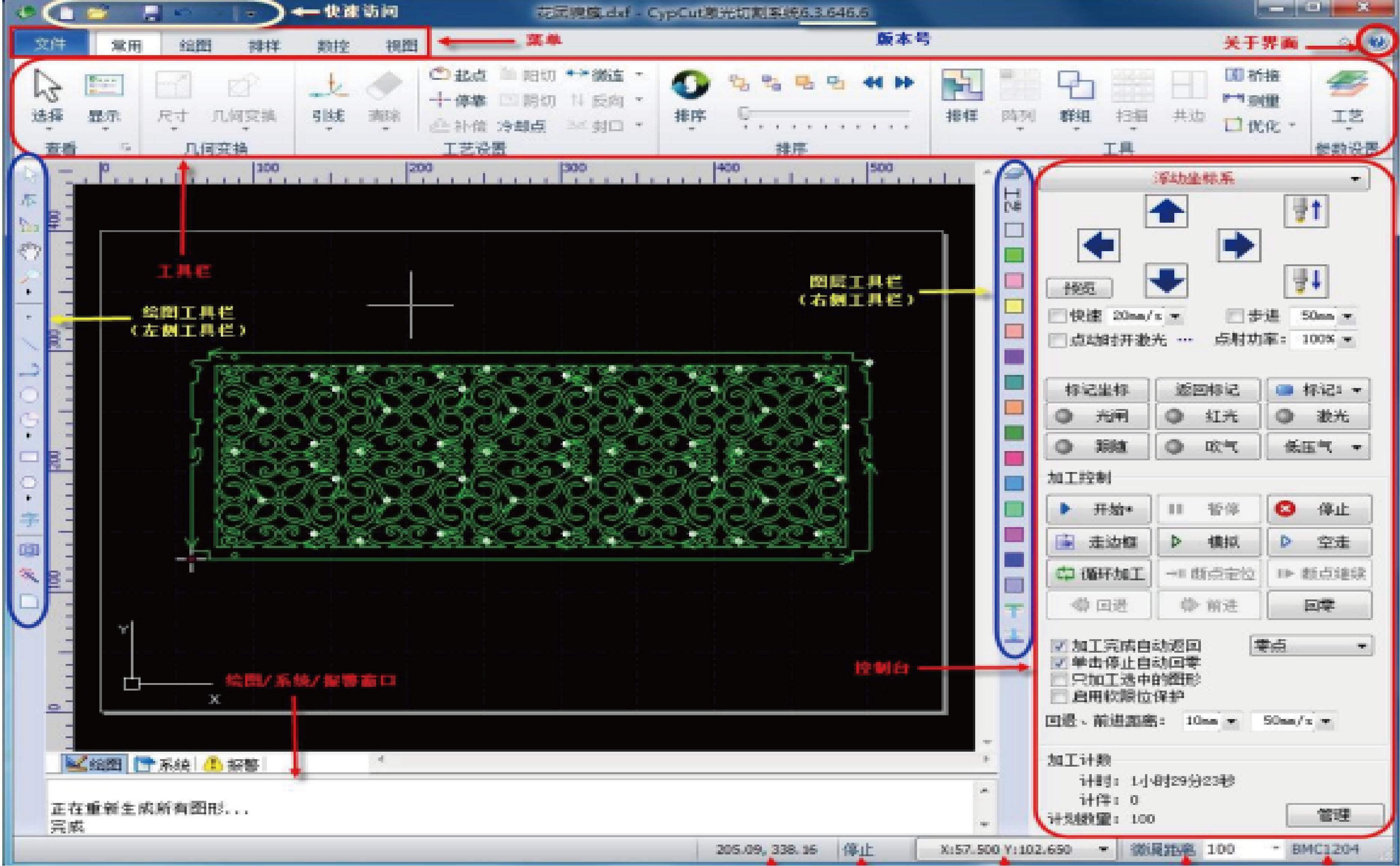 Hệ thống CNC của máy cắt laser sợi