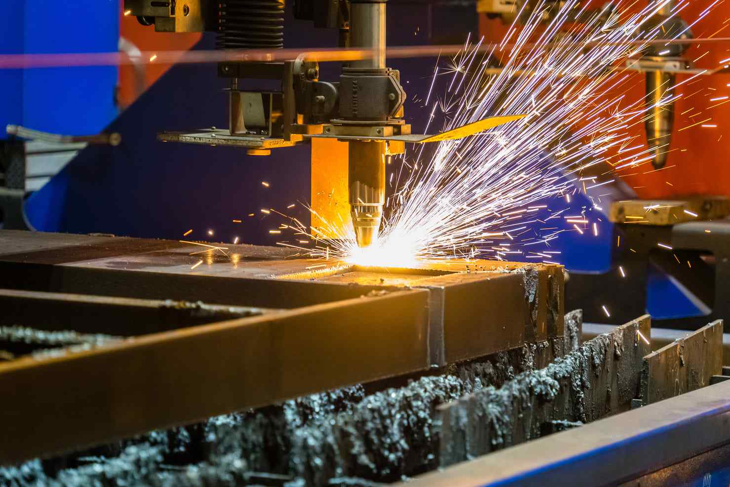 máy cắt laser kim loại tấm
